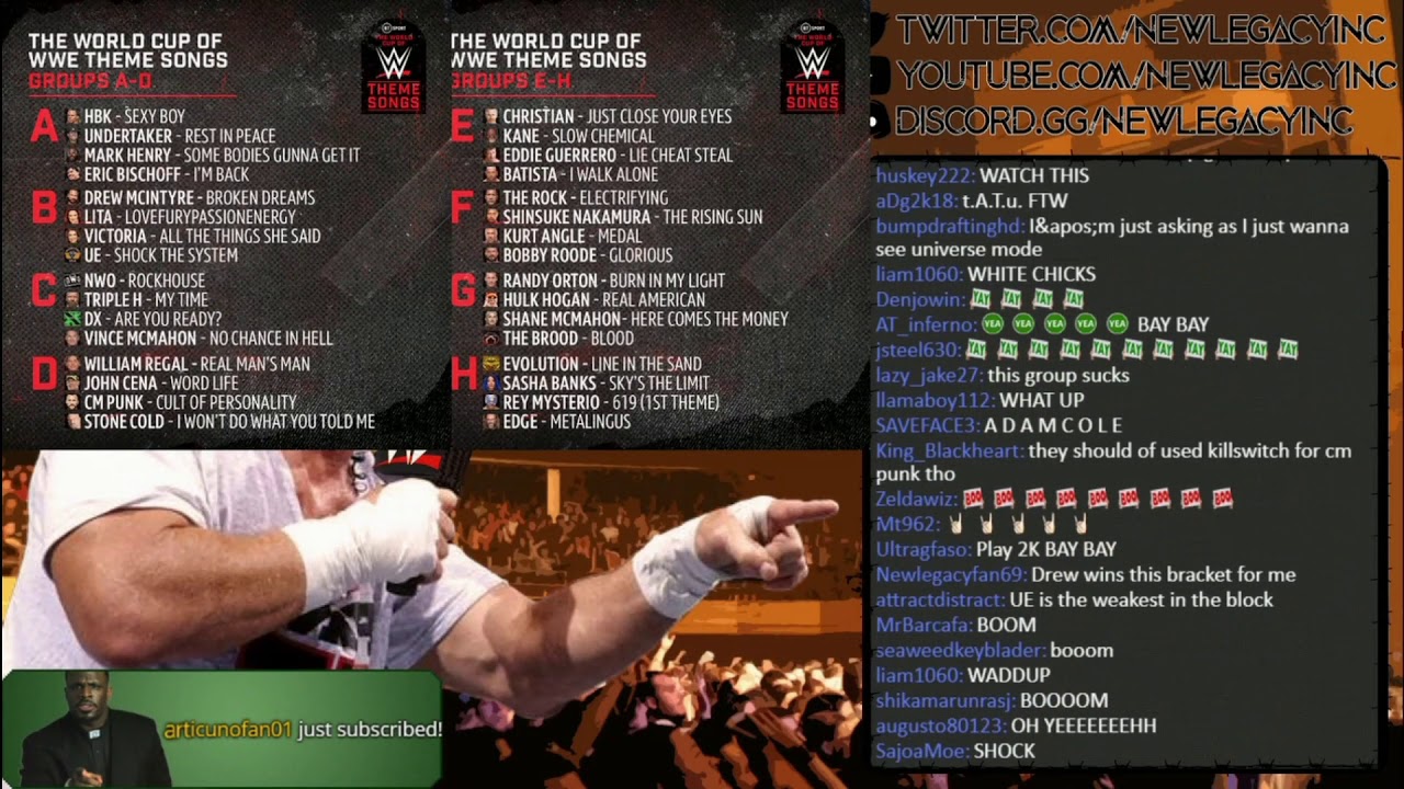 nL Live - The Wrestling Theme Song Podcast w/ JohnEBlud and BigJerichool222 [Episode 1]