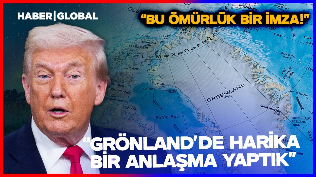 Trump: Grönland'de Harika Bir Anlaşma Yaptık! İstediğimiz Her Şeyi Veren Ömürlük Bir Anlaşma Oldu!