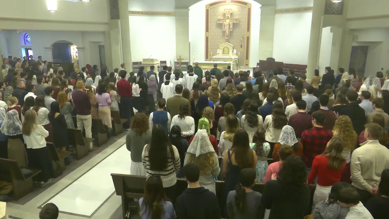 Holy Mass at Franciscan University