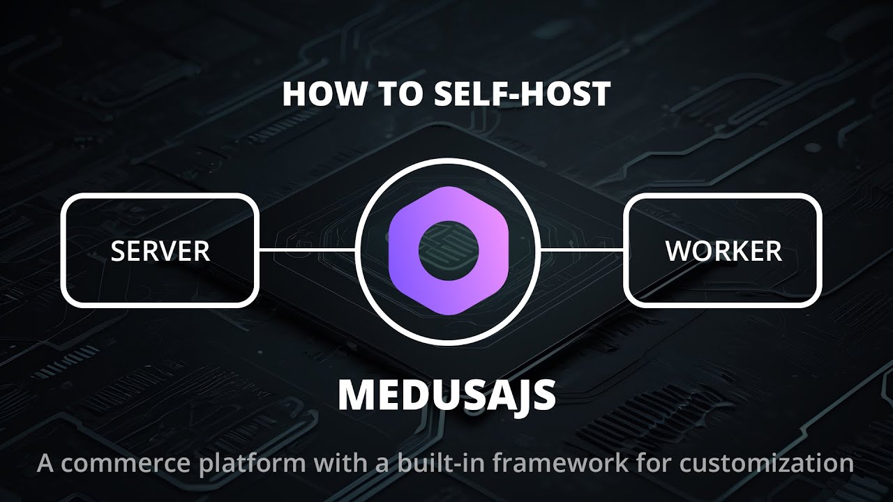 How to Self-Host MedusaJS 2.0 the Right Way. Server and Worker Architecture