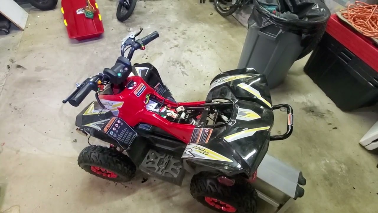 MOTOTEC EBULLY RECALL 1000watt kids quad bike. Dangerous at any speed.