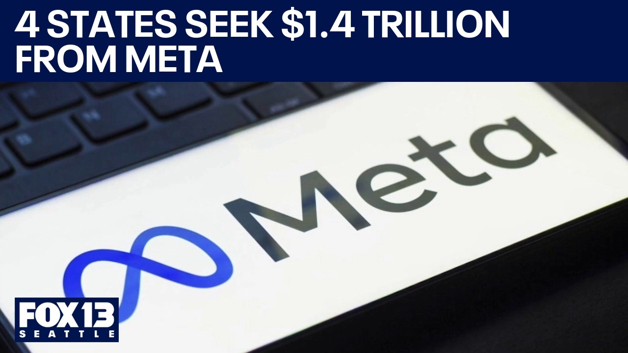 Штаты США требуют 1,4 триллиона долларов с Meta в рамках судебного процесса о безопасности детей ...