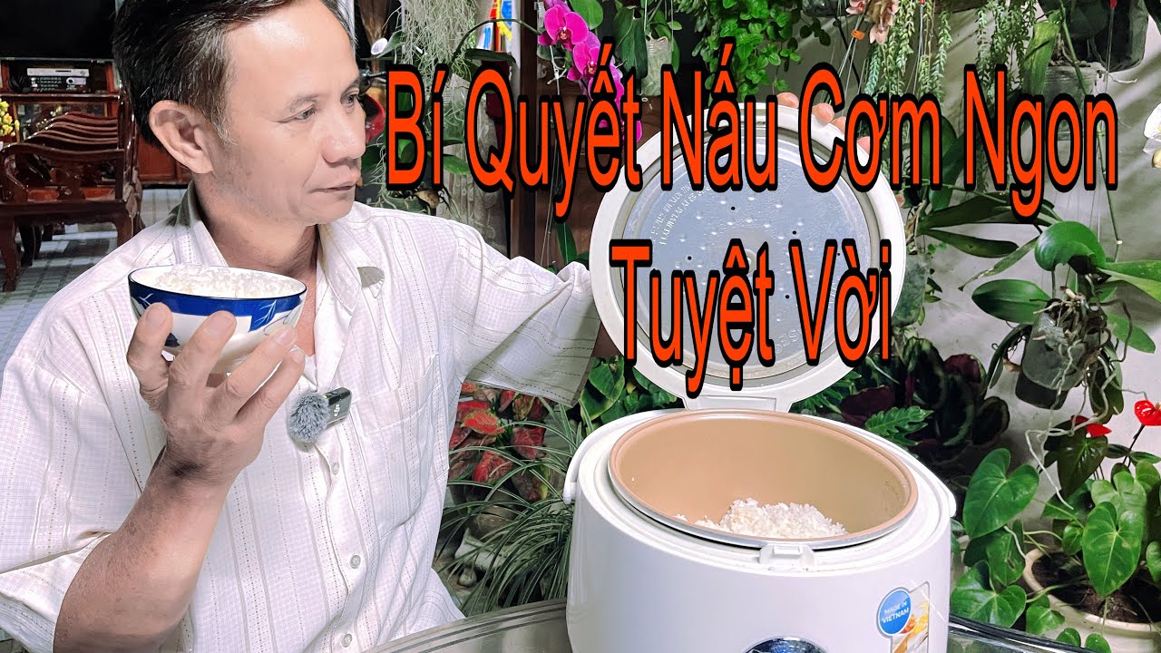 Bí Quyết Nấu Cơm Thơm Dẻo Tơi Xốp Lâu Bị Ôi Thiu.Cơm Trắng Nấu 1 Lần Ăn Được 2 Ngày.CƠMCHUẨNNHÀHÀNG💯