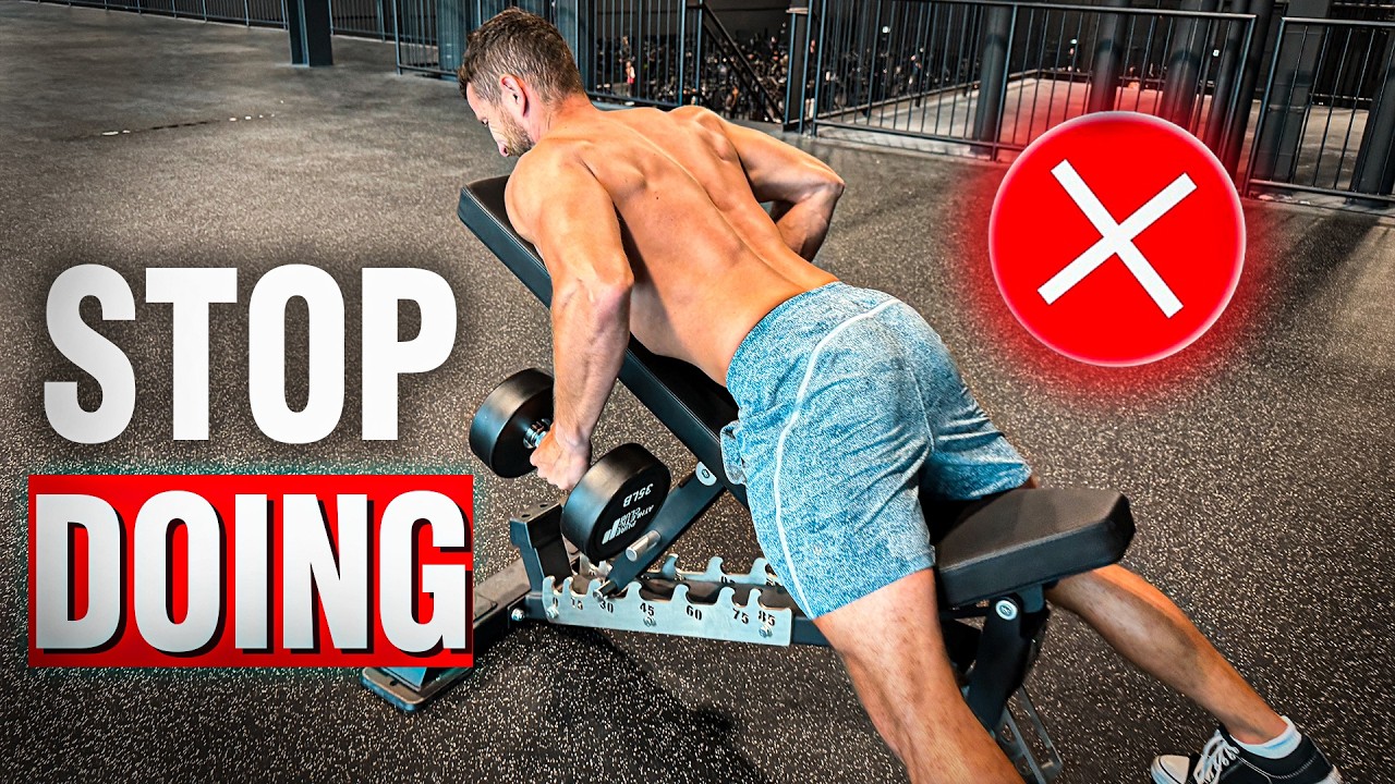 How to PROPERLY Incline Dumbbell Row (STOP DOING THIS!)