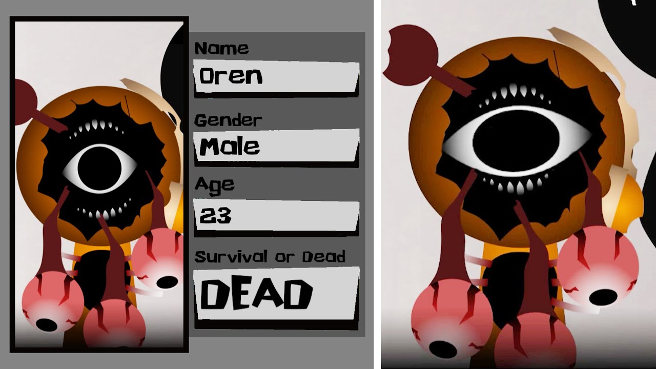 Sprunki Phase 10 With ALL Characters Description | Horror Mod (The Last Breath)