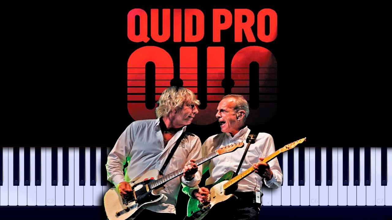 Status Quo - In The Army Now Piano Tutorial