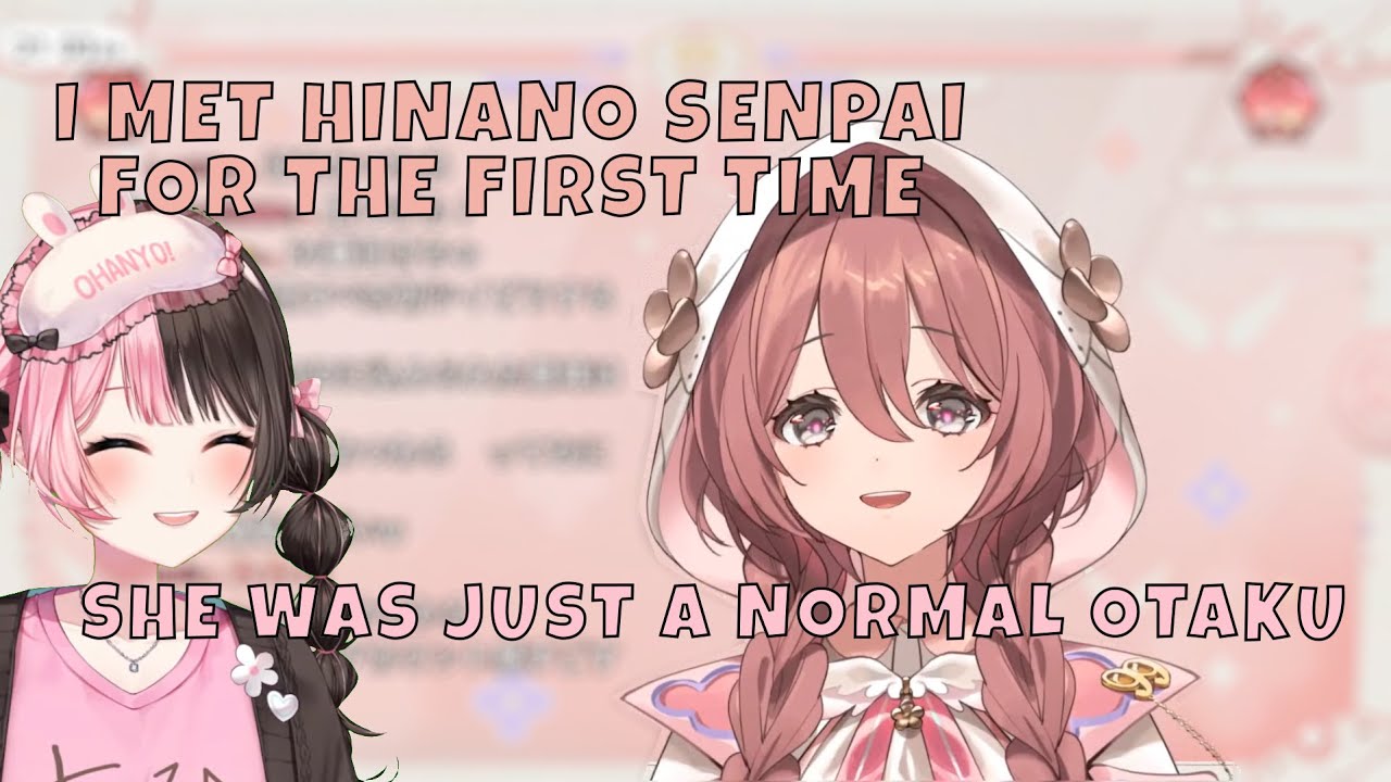 [VSPO] Moka turned into an otaku when she met Hinano IRL?? [EN Clips]