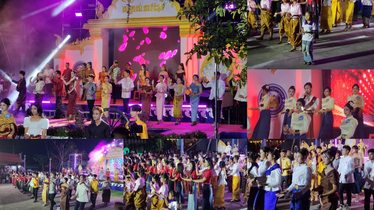 ចម្រៀងខ្មែរ ចង្វាក់ រាំវង់ នៅខេត្តព្រះត្រពាំង. Nhac khmer romvong 2026