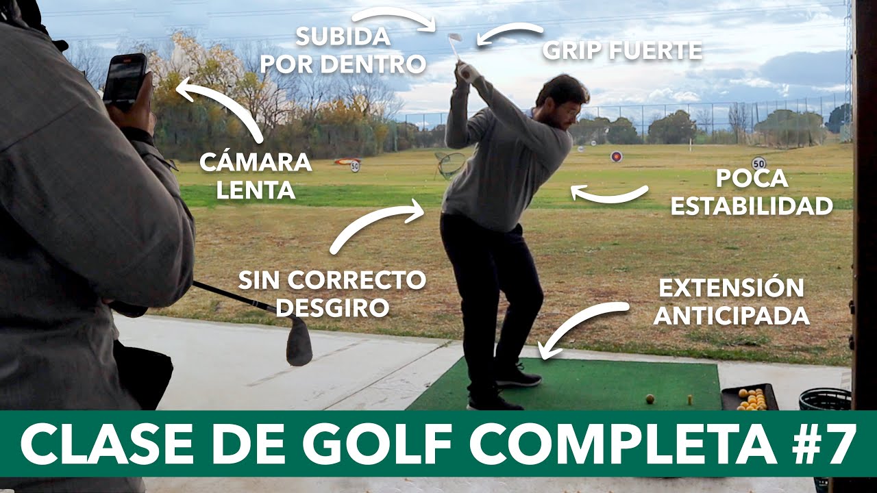 CLASE de GOLF COMPLETA #7 | TRABAJO DE PRETEMPORADA
