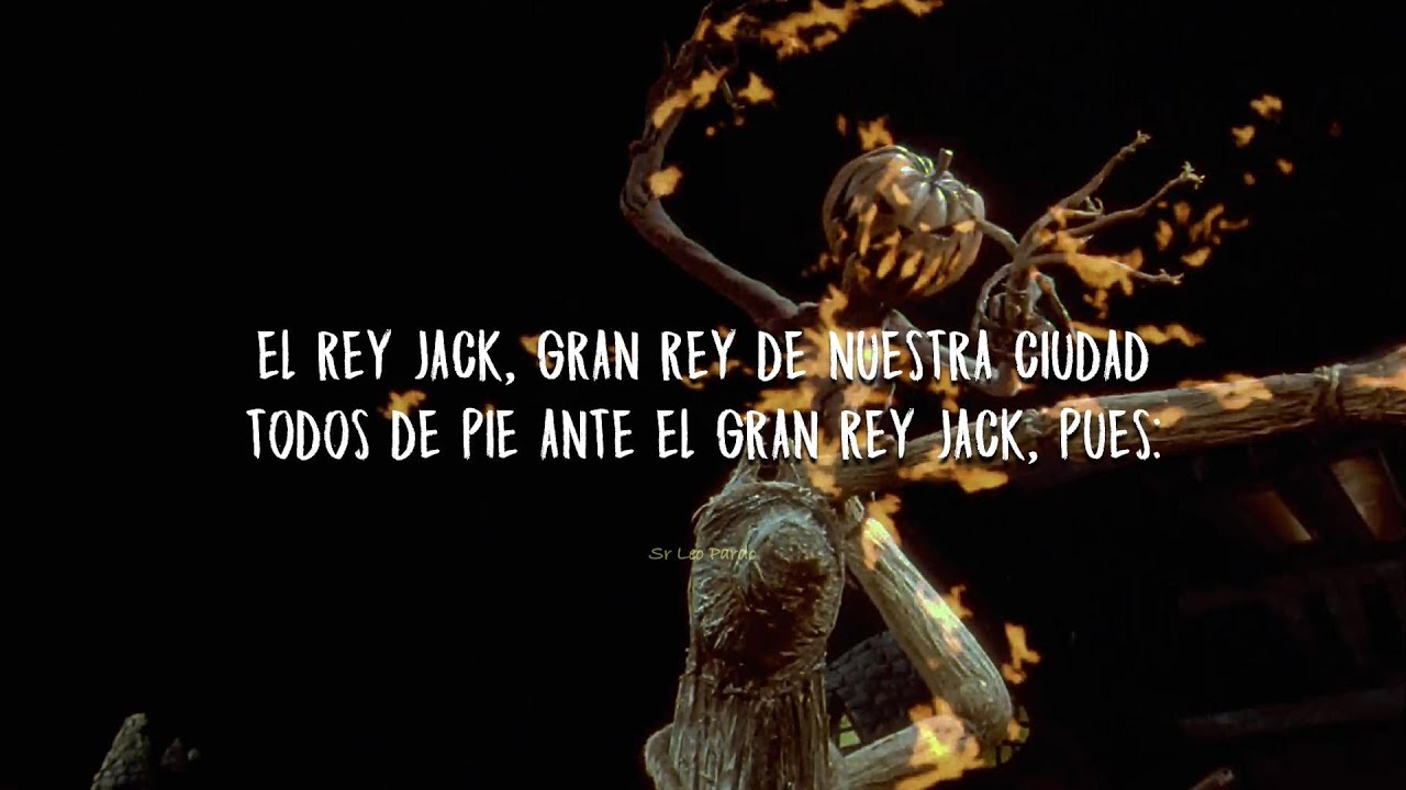 El Extraño Mundo De Jack - Esto Es Halloween (Latino) (Letra)