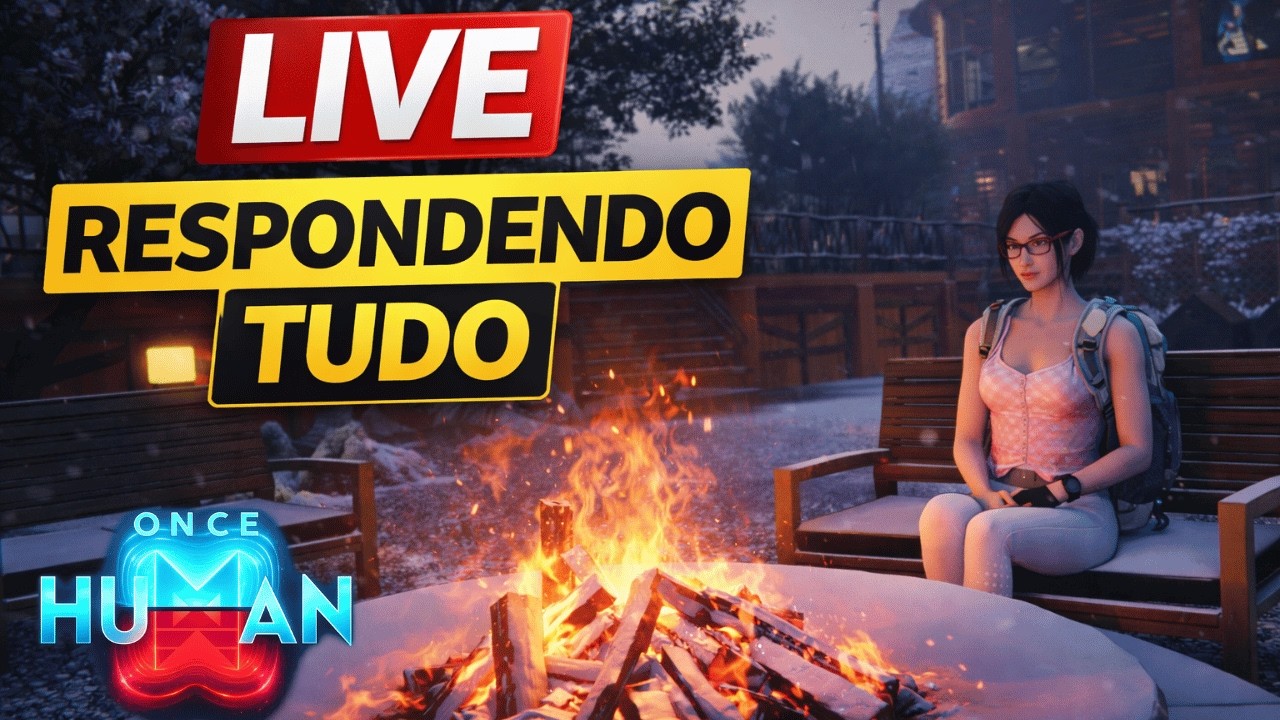 DORMIR NÃO DA XP - AO VIVO ONCE HUMAN - FAZENDO MISSÕES - DICAS E MUITA RESENHA #oncehuman