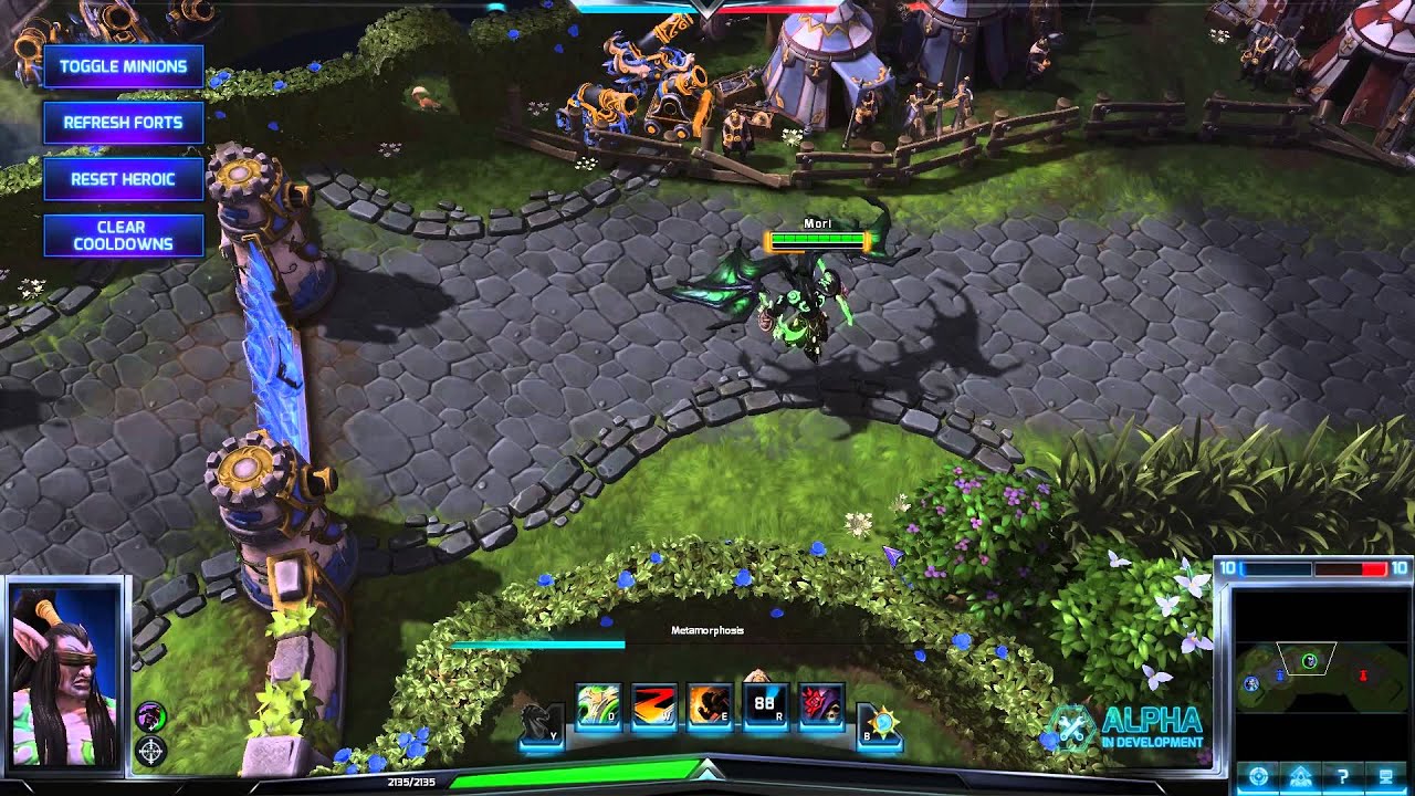 Illidan Metamorphosis - Heroes of the Storm Alpha