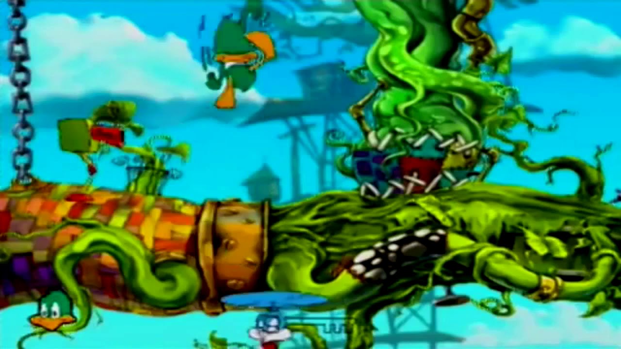 Tiny Toon Adventures: Buster and the Beanstalk [PS1] - (Walkthrough - Hard Mode) - Part 1