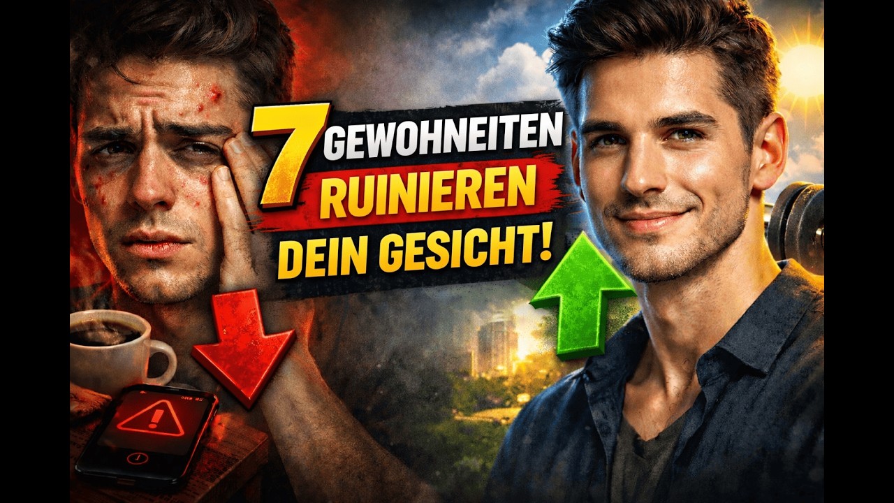 7 tägliche Gewohnheiten, die dein Gesicht ruinieren (Stoppe sie jetzt!)