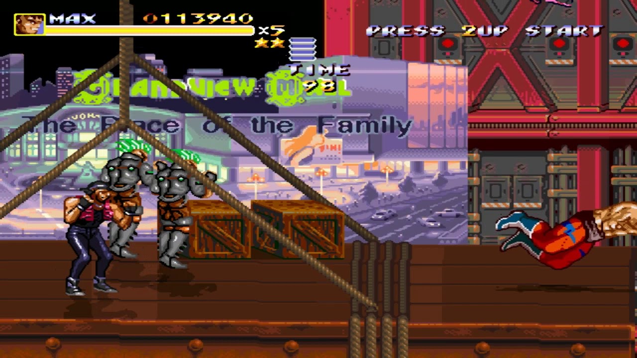 Streets of Rage: Dark of the Moon (Streets of Rage Remake (v5.1) Mod) (PC) (Max) Walkthrough
