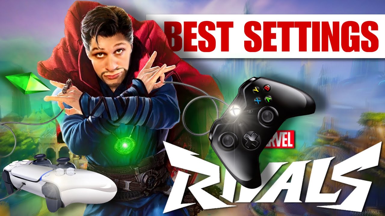 ЛУЧШИЕ настройки контроллера Marvel Rivals (издание Dr. Strange)