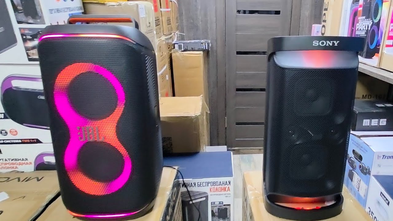 JBL 120 PARTYBOX VS SONY SRS PX 500 🔥Сравнение по звуку 🔥Для заказа ⬇️ 🛒 