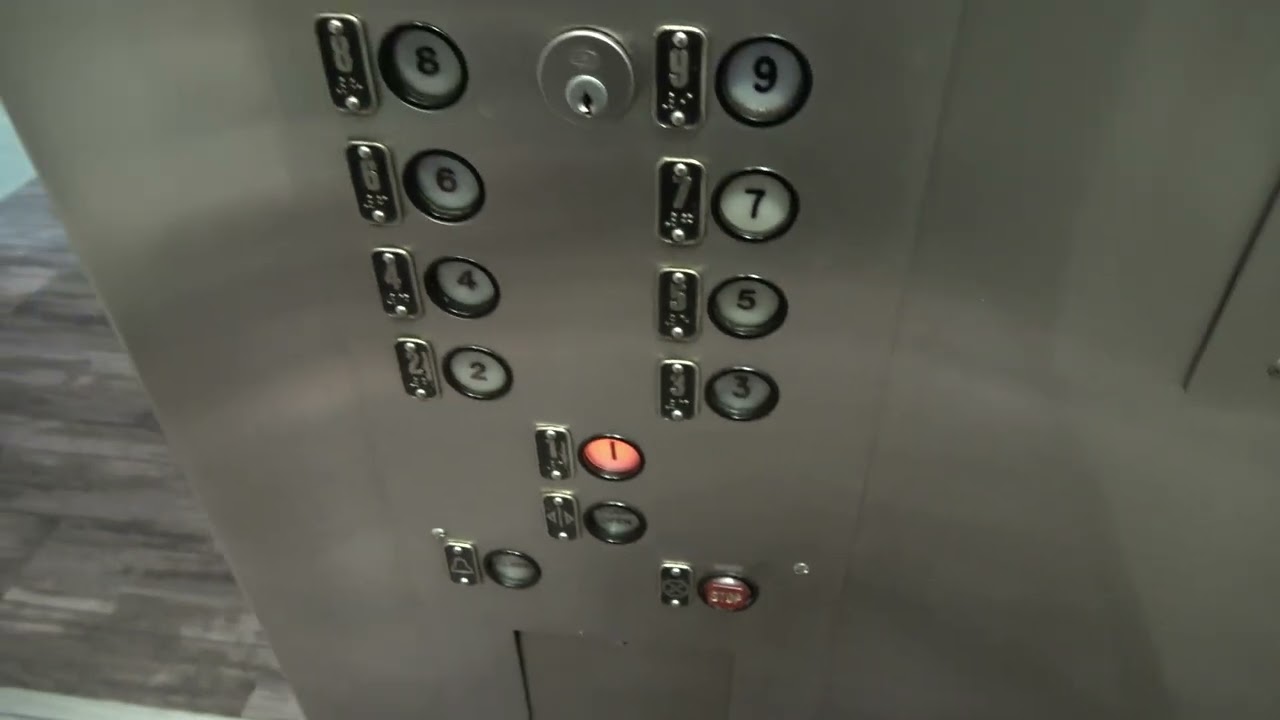 Awesome Westinghouse Traction Elevator with a dinner bell floor passing chime! *READ DESC*