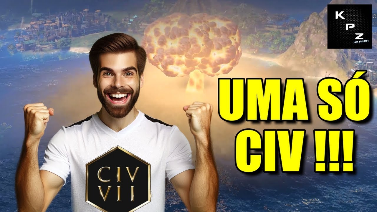 🔥FINALMENTE! JOGUE COM UMA S&Oacute; CIVILIZA&Ccedil;&Atilde;O DO IN&Iacute;CIO AO FIM!🔥CIVILIZATION 7