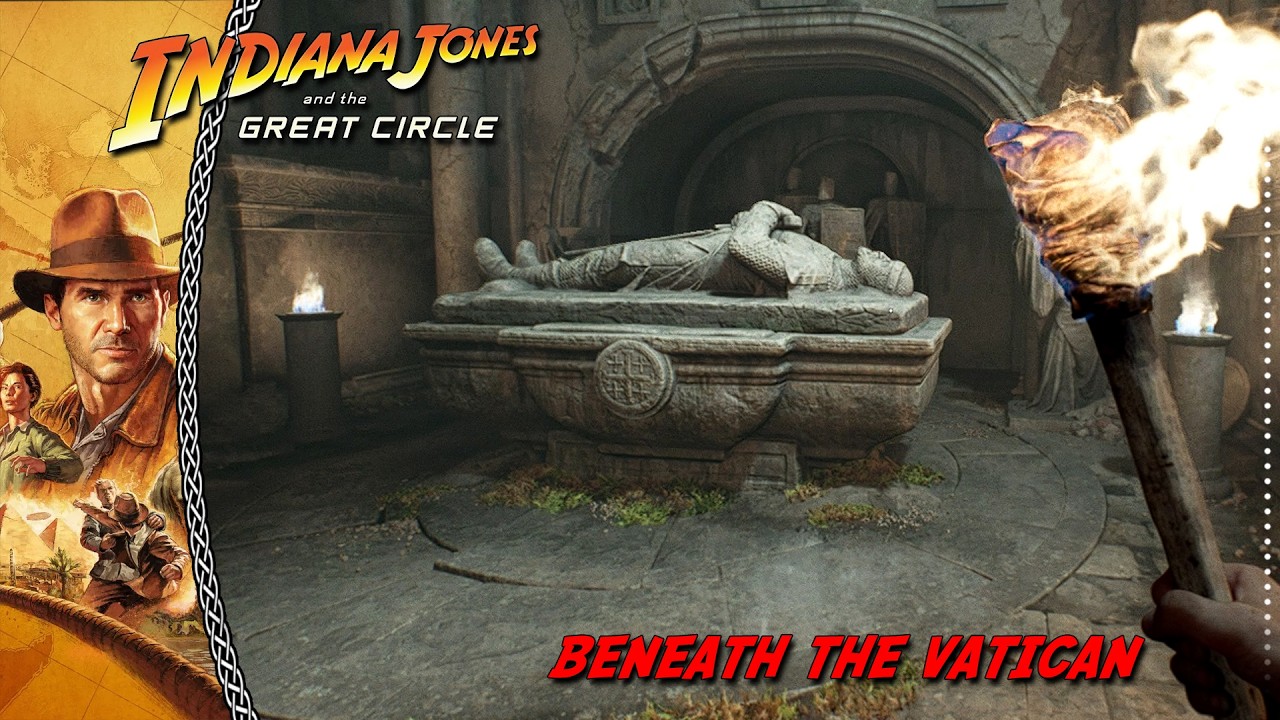 Indiana Jones And The Great Circle | Below The Vatican