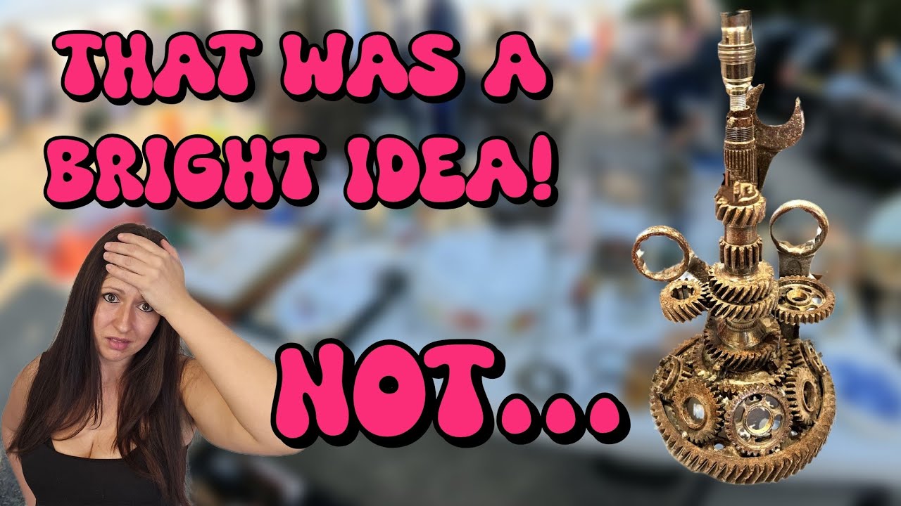 Barely made a PROFIT! Selling at the car boot sale, flea market POV