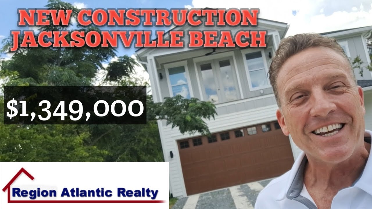 Jacksonville Beach New Construction Home Tour!  Stunning Beach Community Property learn about it all