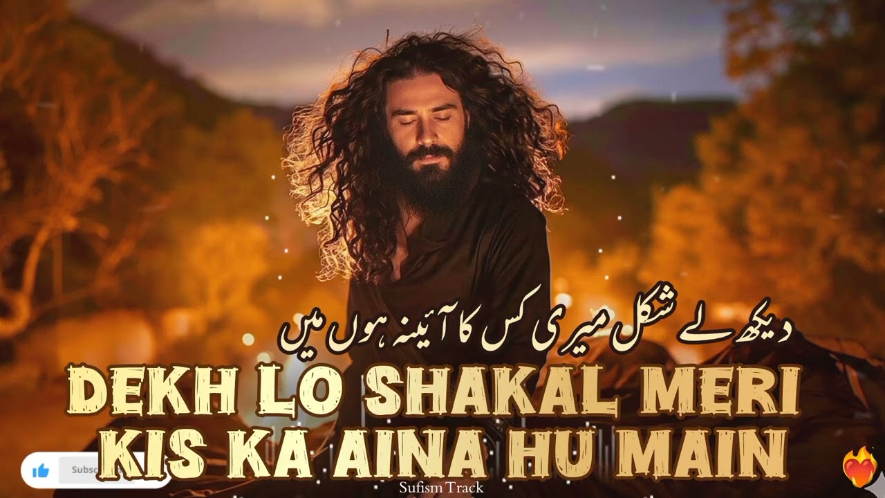 Heart Touching Devotional music lyrical song Sufi Kalam | Ai soulful New Qawwali | Dervish