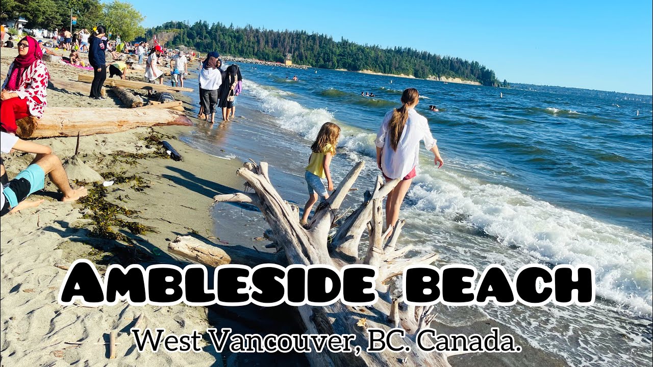 Ambleside beach/ beach/ west Vancouver/ Vancouver/ attraction in Vancouver/