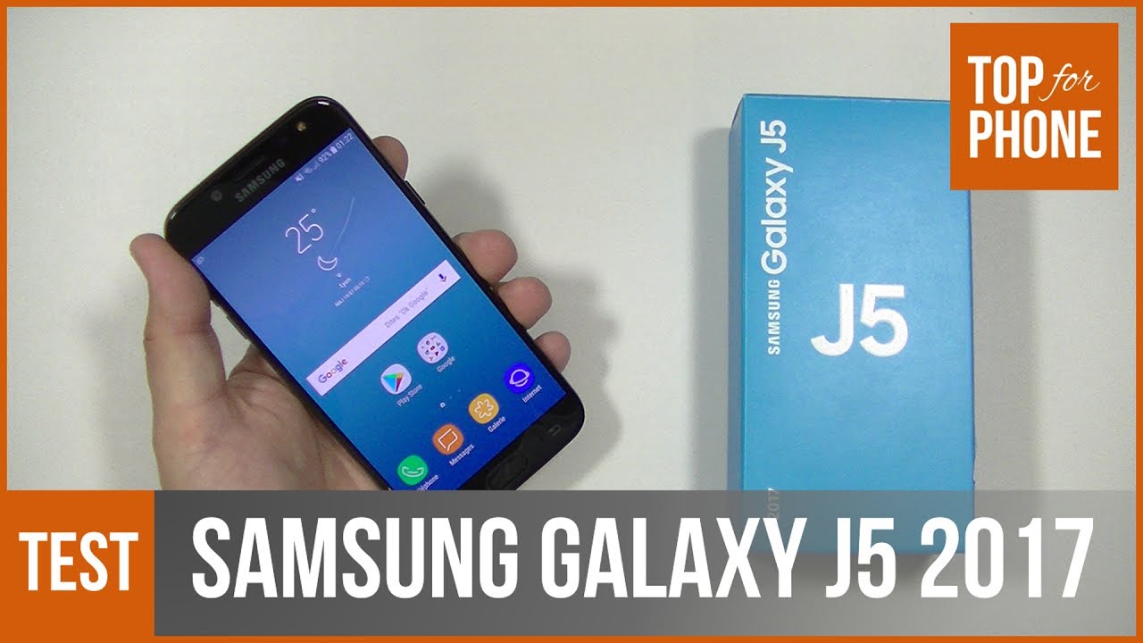 SAMSUNG GALAXY J5 2017 - test par Top-For-Phone.fr