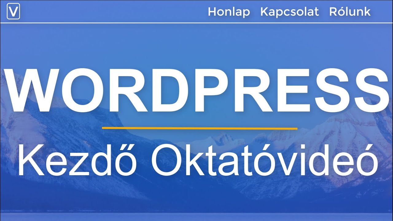 Hogyan készítsünk Wordpress weboldalt 2026 | 20 EGYSZERŰ lépésben | Wordpress Oktatóvideó Kezdőknek