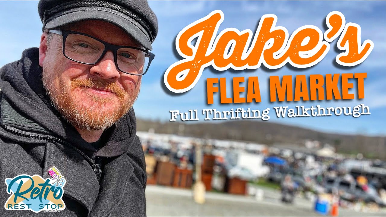 Thrifting Big Finds Jake’s Flea Market In Barto, PA | Thrift With Me