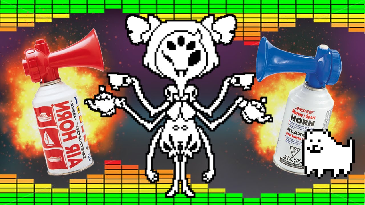 Undertale Spider Dance - MLG Airhorn Remix