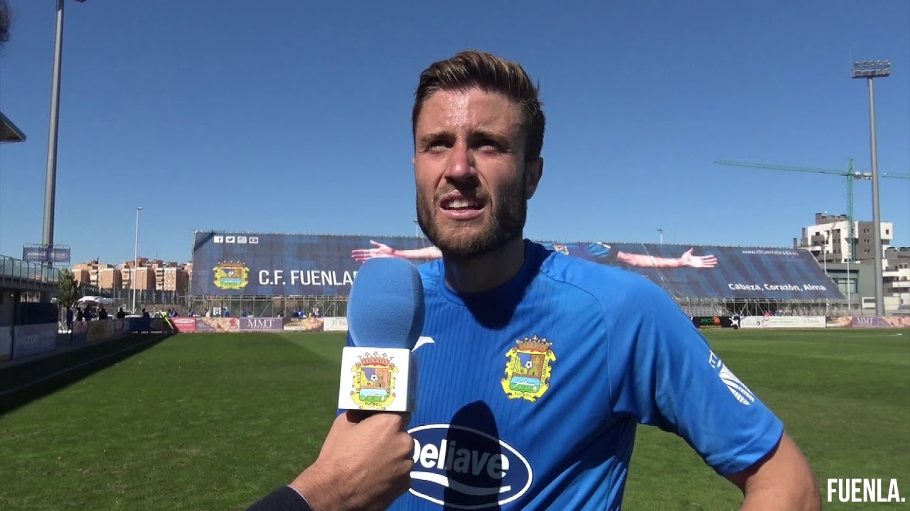 J.7 Mikel Iribas tras el CF Fuenlabrada - Pontevedra CF