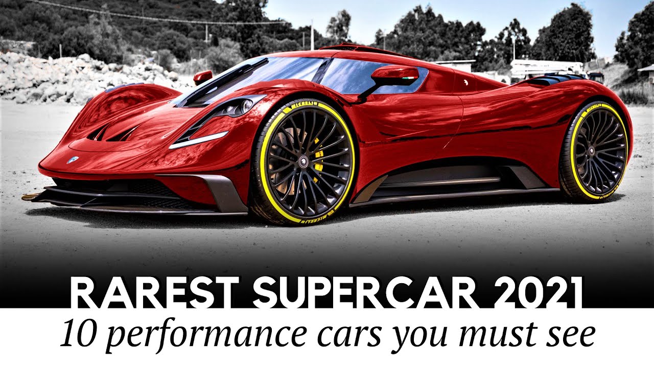 10 Rarest Supercars with Limited Production: Newest Models of 2022 You've Never Seen