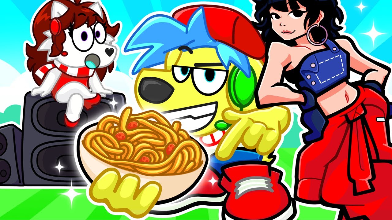WE JOINED FNF SPAGHETTI?! (ft Huntrix)