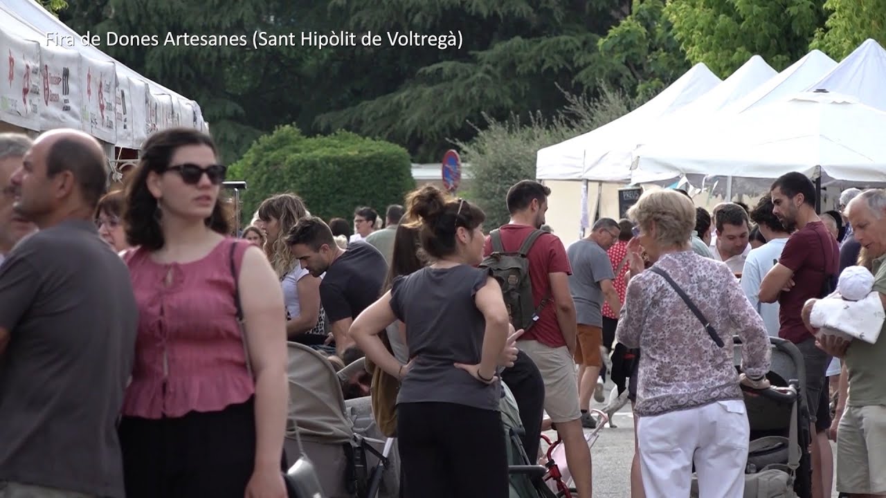 EN IMATGES – Fira de Dones Artesanes de Sant Hipòlit de Voltregà 2025