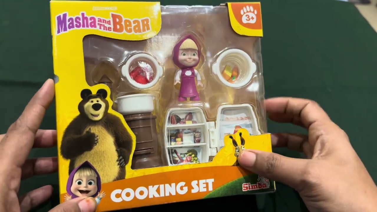 🎁 Unboxing Masha and the Bear Cooking Set 🍳 | Ultimate Kitchen Play Fun! ​⁠@TheToyExplorer-s5z