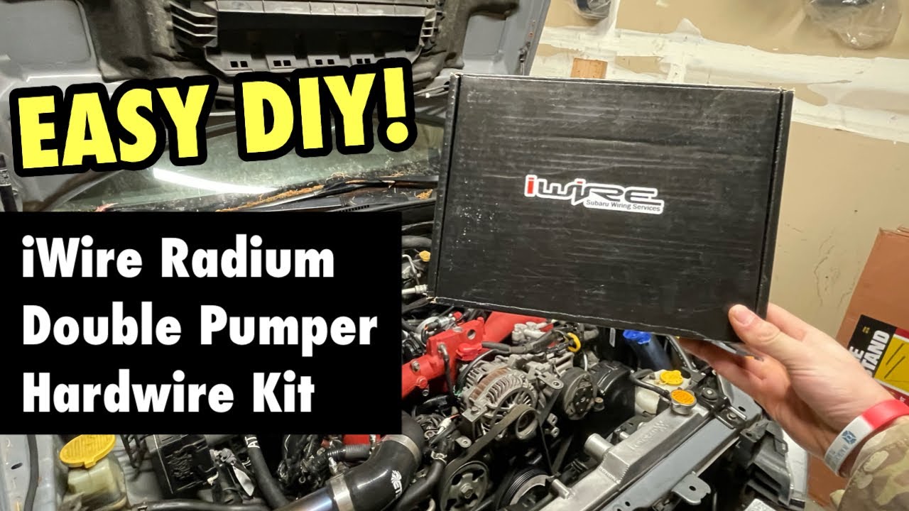 How To: Install iWire Dual Fuel Pump Hardwire Kit for 08+ Subaru STi (Step by Step Instructions)