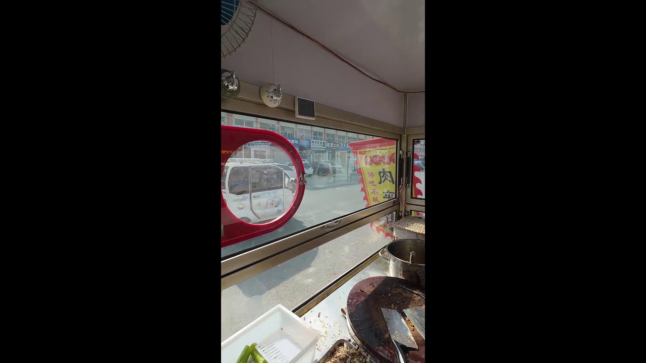 Weifang Street Food – Morning Roujiamo 🥙