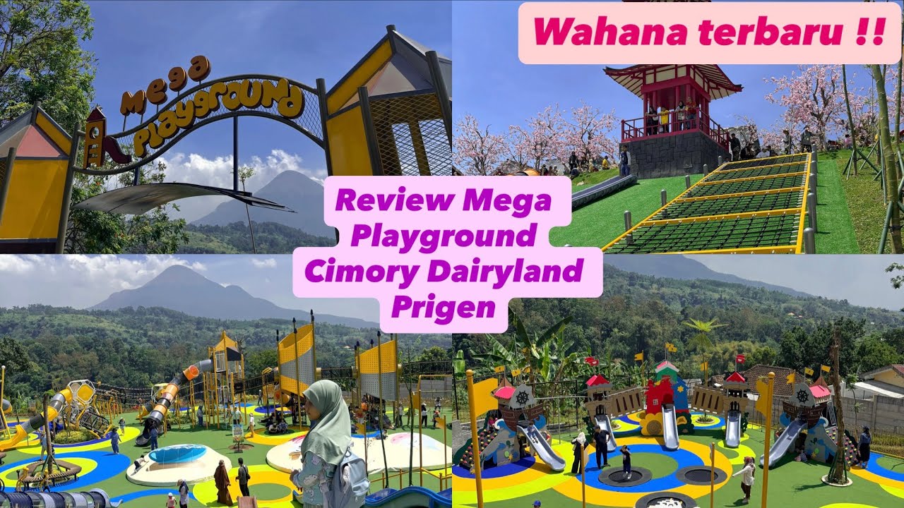 WAHANA TERBARU 2025 MEGA PLAYGROUND CIMORY DAIRY LAND PRIGEN