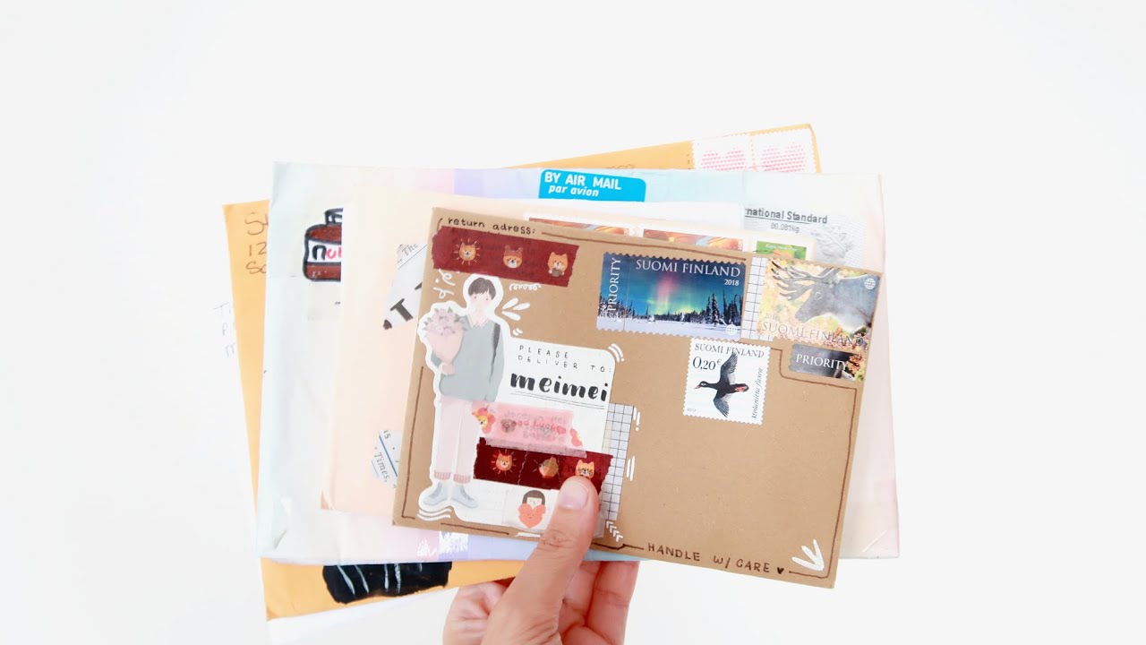 📮  Opening penpal letters #16