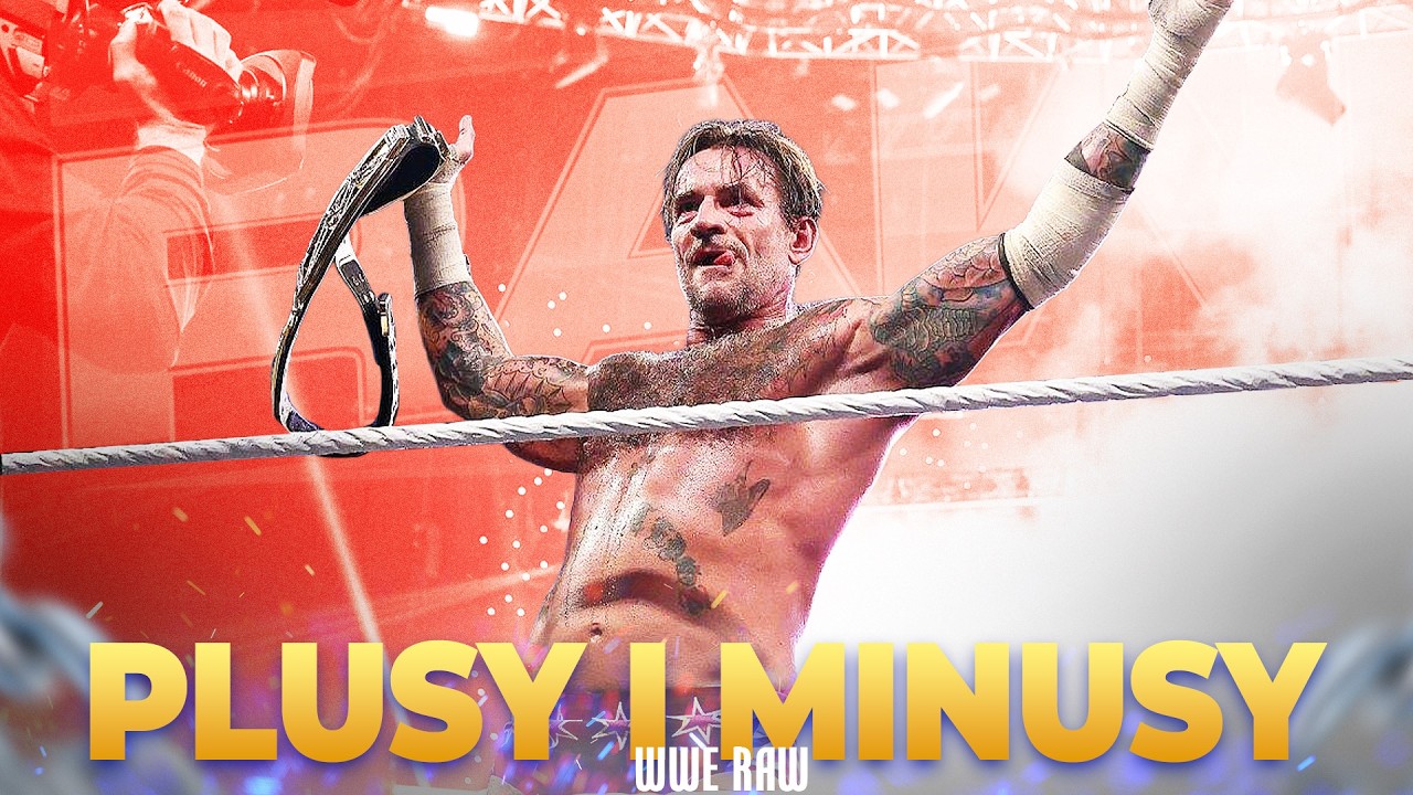 Plusy i Minusy WWE RAW - 6 Lipca 2026 (CM PUNK NOWYM MISTRZEM WWE)