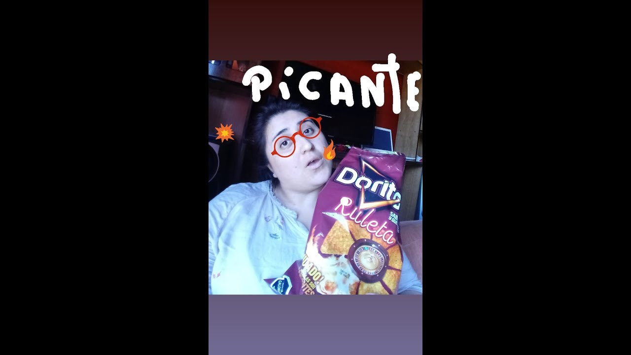 provando los doritas picante pero este video fue un fiasco
