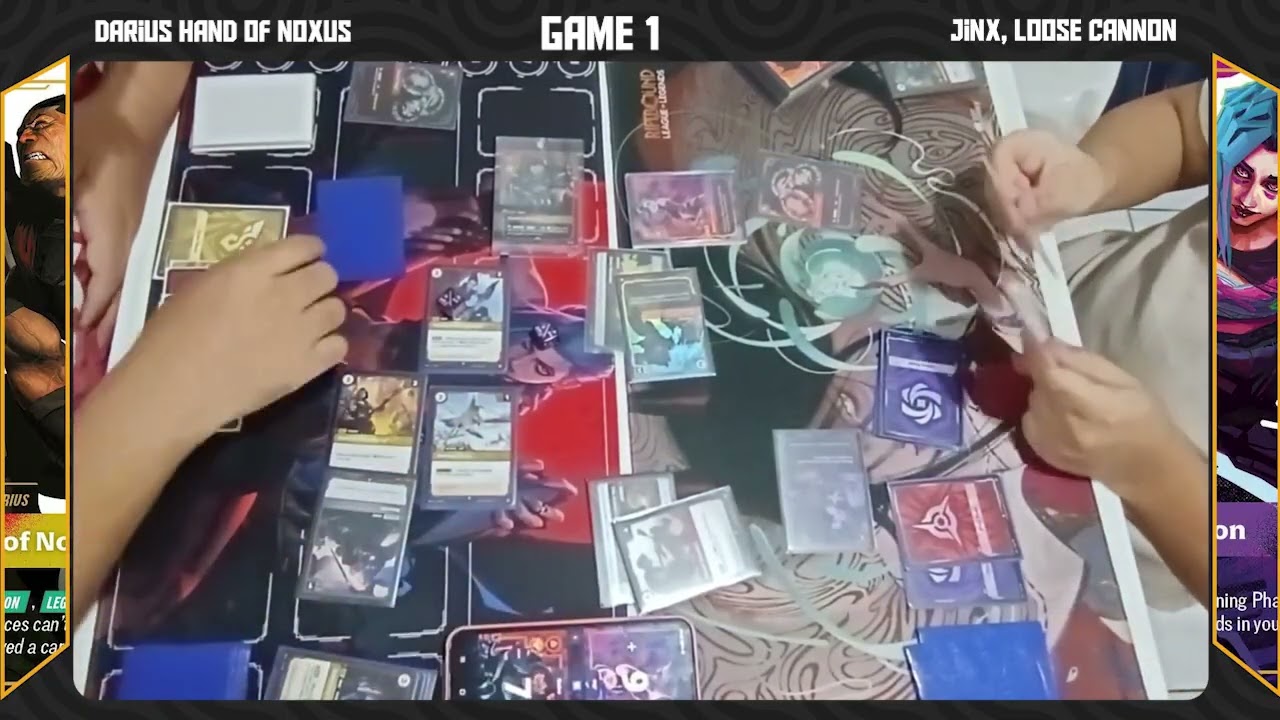 Darius, Hand of Noxus vs Jinx, Loose Cannon [RIFTBOUND OGN]
