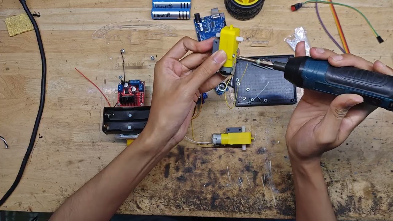 HƯỚNG DẪN LẮP RÁP XE TRÁNH VẬT CẢN VER 3 BÁNH