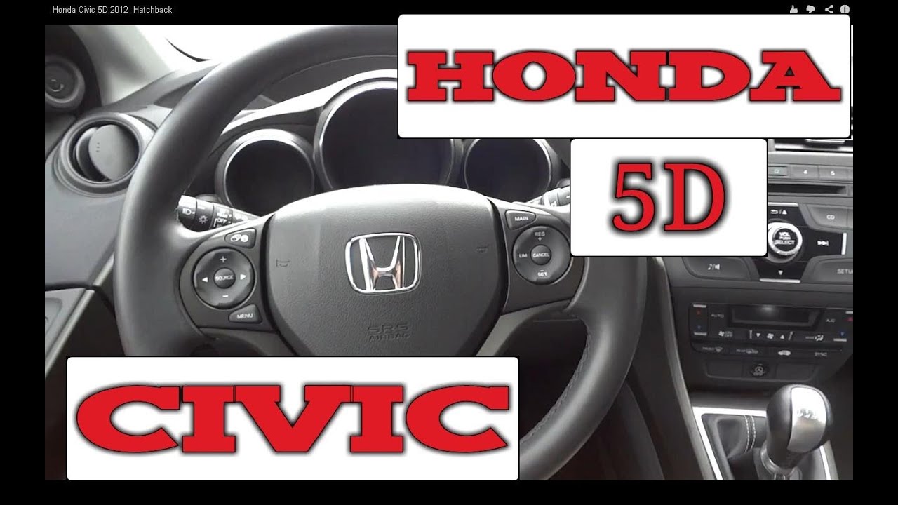 Honda Civic 2012 5D  Hatchback
