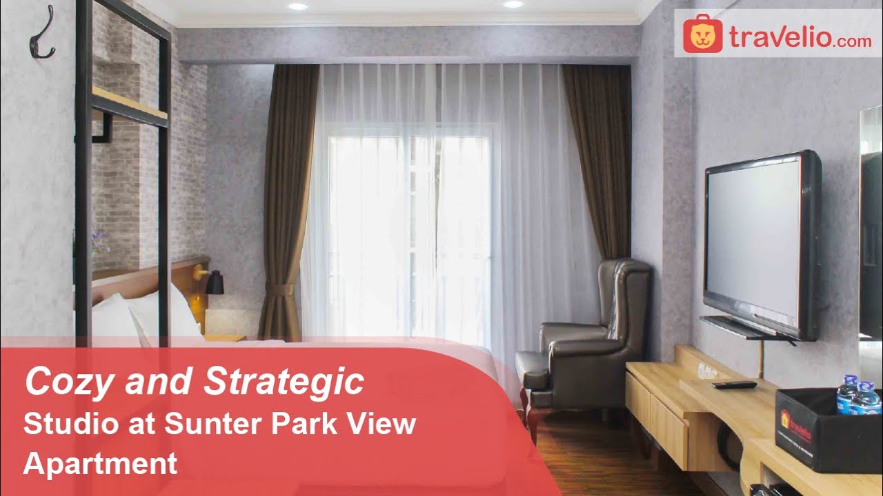 Room Tour Cozy and Strategic Studio at Sunter Park View Apartment