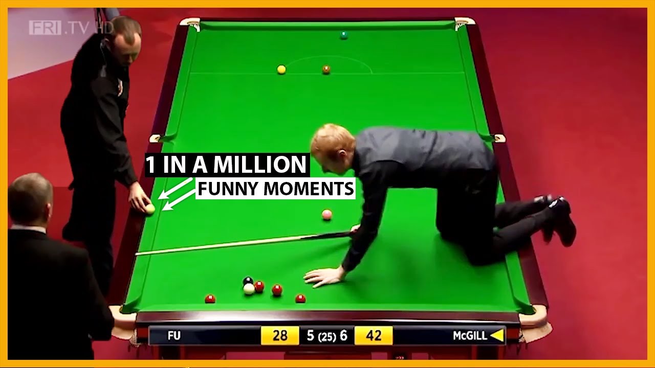Funny Snooker Moments Compilation!