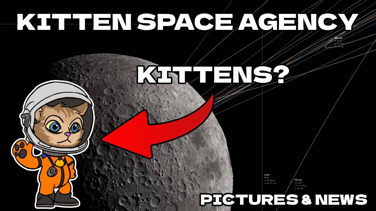 Kitten Space Agency the new Kerbal Space Program sucessor!
