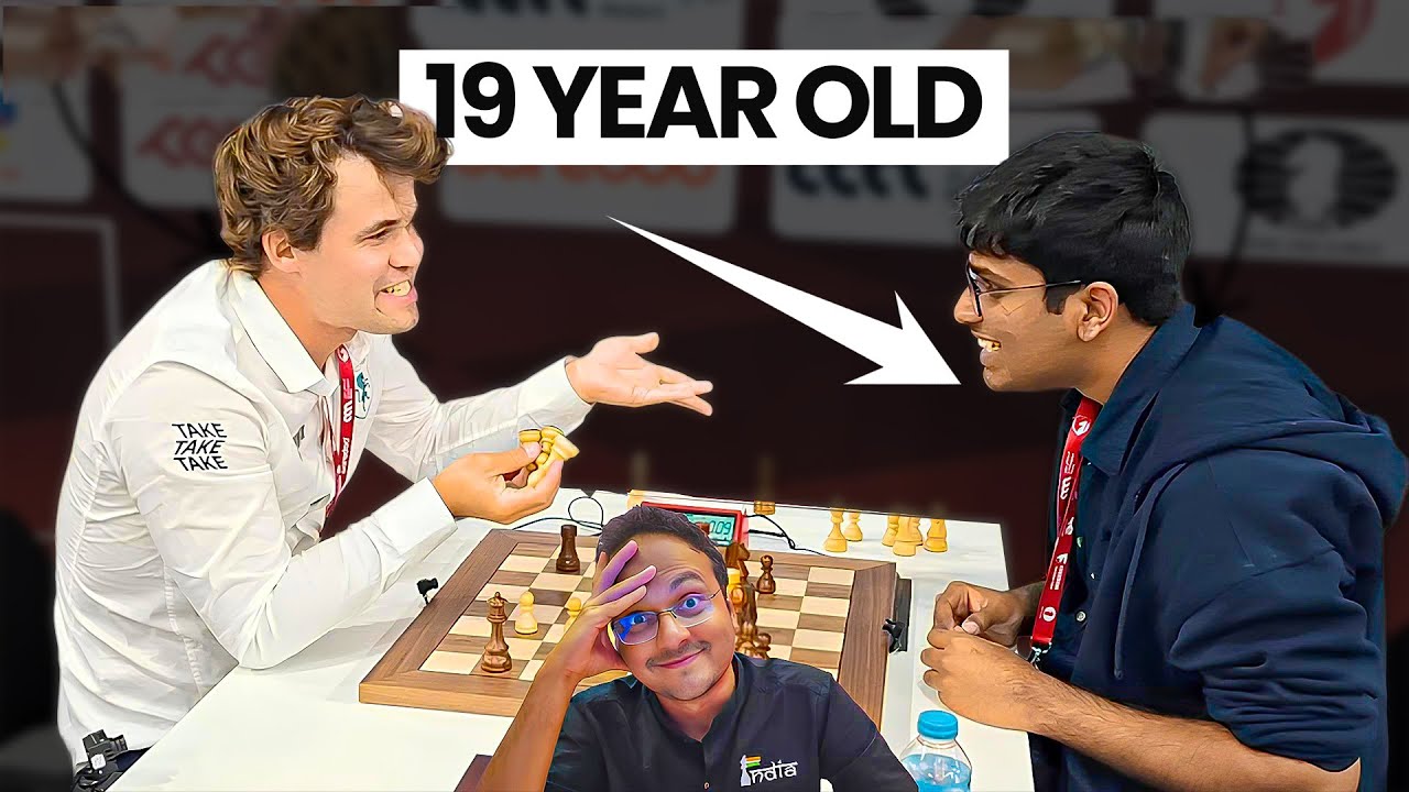 Magnus Carlsen vs young Indian talent Pranav Anand | World Blitz 2025 | Commentary by Sagar